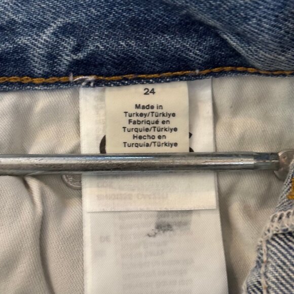 COS Volume Wide-Leg Jeans Light Blue Size 27 - Picture 4 of 5